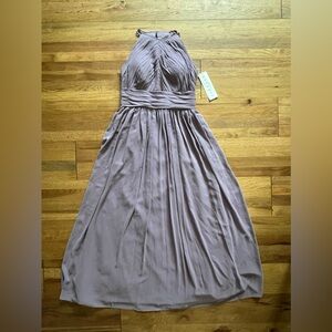 NWT‎ Bill Levkoff Bridesmaid Formal Dress Sz 16 Mauve Lilac Wedding